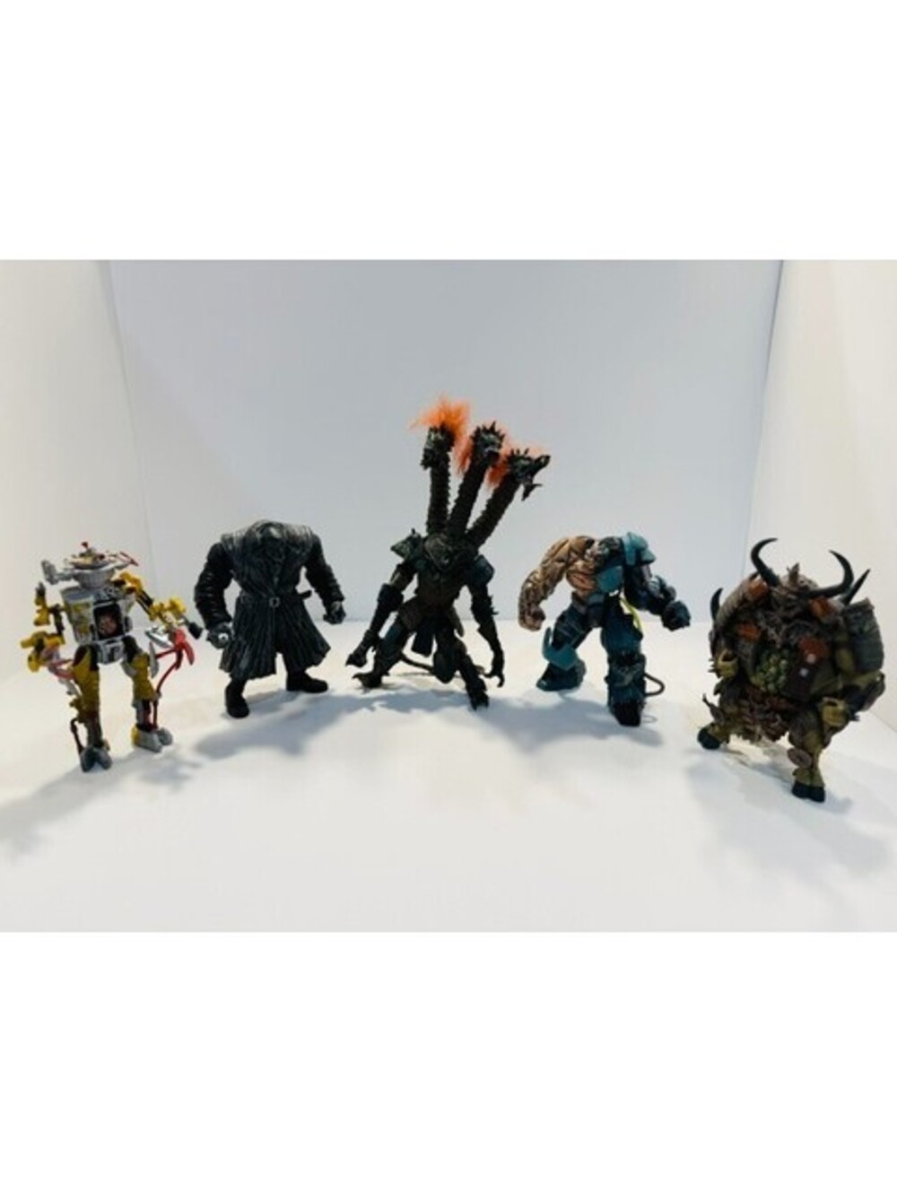 McFarlane Toys Figure Lot Dojo No-Body Frankenstein Jyaaku Dragon Overkill II